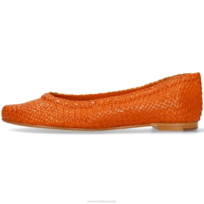 kate 5 mujer Melvin & Hamilton naranja JRT41960 zapatillas de ballet