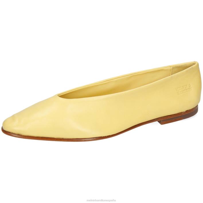 mira 1 mujer Melvin & Hamilton amarillo JRT41975 zapatillas de ballet
