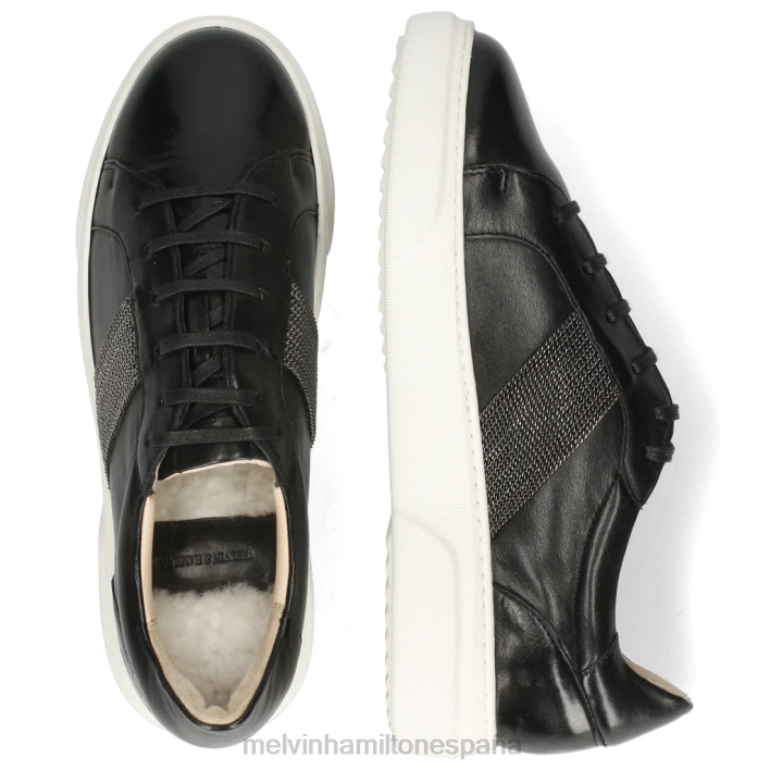 haley 17 mujer Melvin & Hamilton negro JRT41853 zapatillas