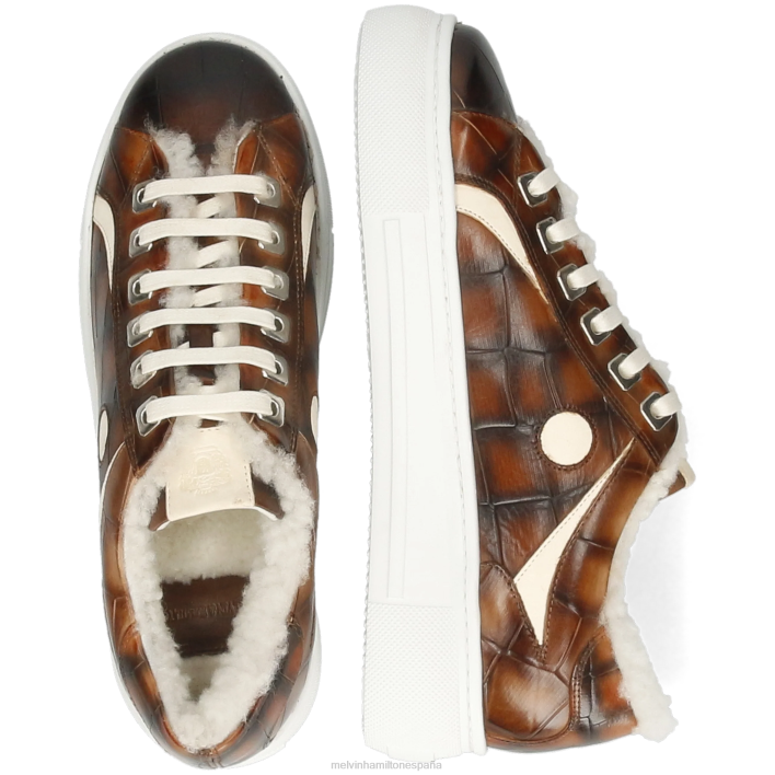 ámbar 4 mujer Melvin & Hamilton marrón JRT41828 zapatillas