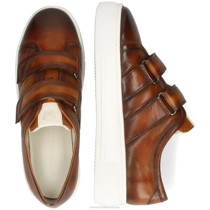 ámbar 8 mujer Melvin & Hamilton marrón JRT41854 zapatillas