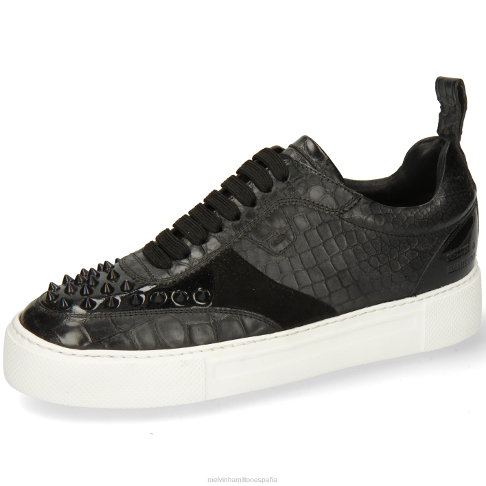 ámbar 9 mujer Melvin & Hamilton negro JRT41797 zapatillas