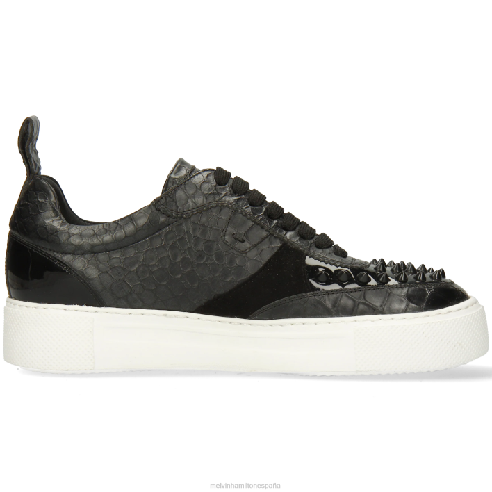 ámbar 9 mujer Melvin & Hamilton negro JRT41797 zapatillas