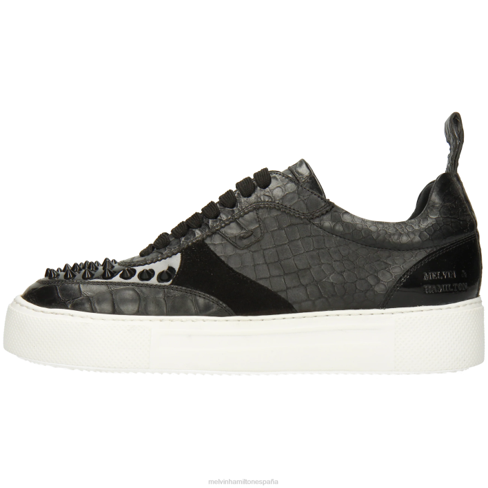 ámbar 9 mujer Melvin & Hamilton negro JRT41797 zapatillas