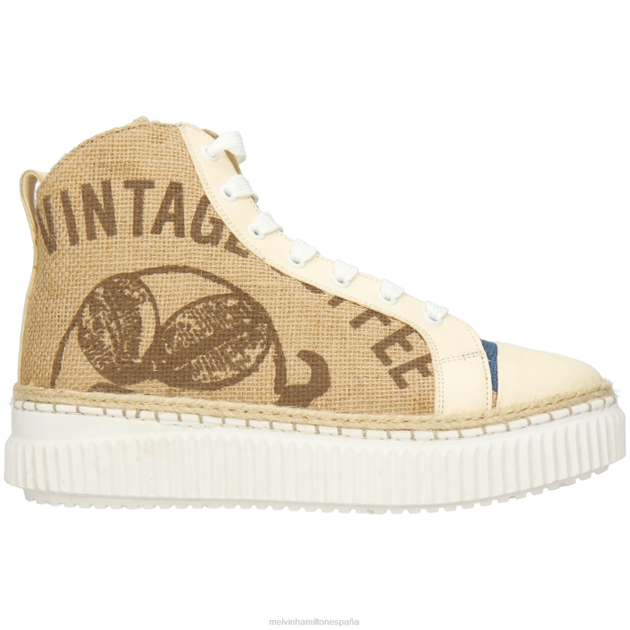 nuri 12 mujer Melvin & Hamilton beige JRT41850 zapatillas
