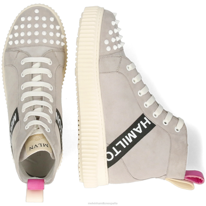 nuri 2 mujer Melvin & Hamilton gris JRT41781 zapatillas