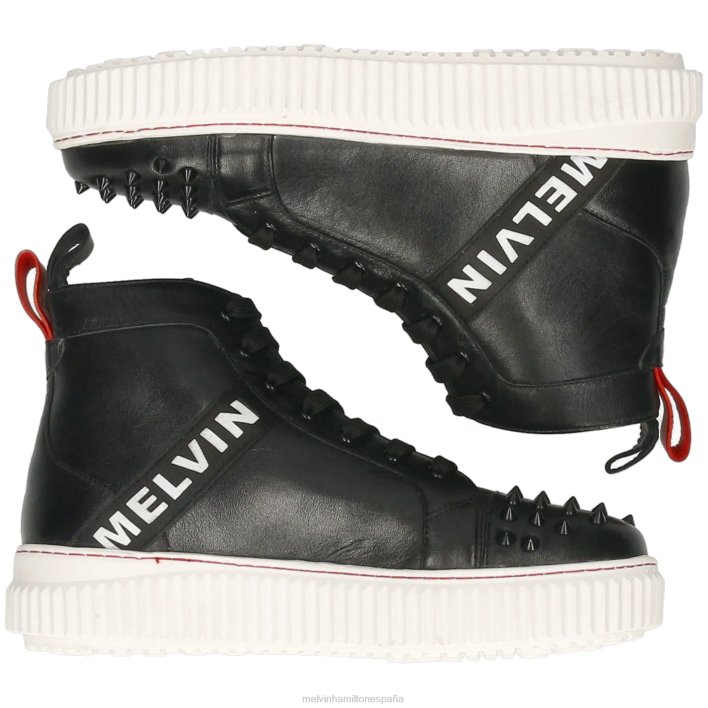 nuri 2 mujer Melvin & Hamilton negro JRT41811 zapatillas