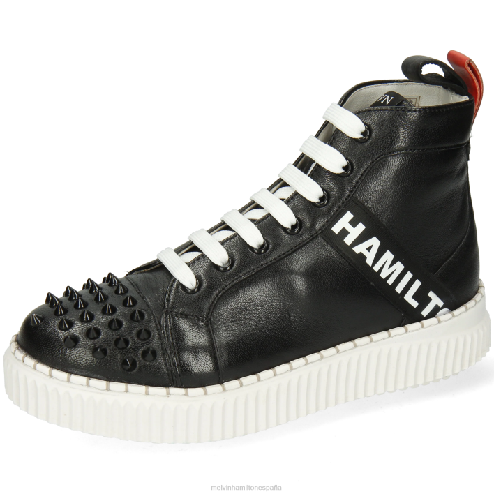 nuri 2 mujer Melvin & Hamilton negro JRT41852 zapatillas