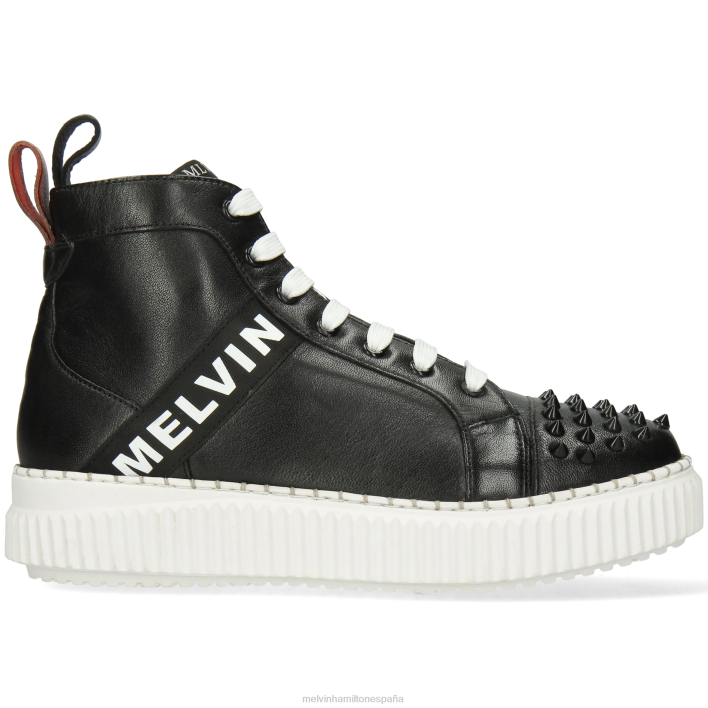 nuri 2 mujer Melvin & Hamilton negro JRT41852 zapatillas