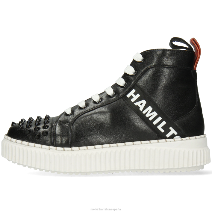 nuri 2 mujer Melvin & Hamilton negro JRT41852 zapatillas