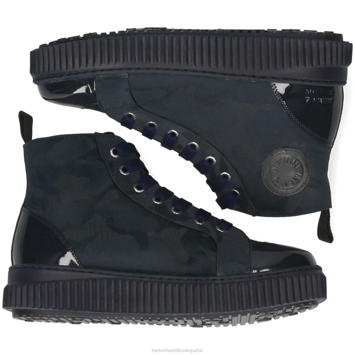 nuri 3 mujer Melvin & Hamilton azul JRT41791 zapatillas