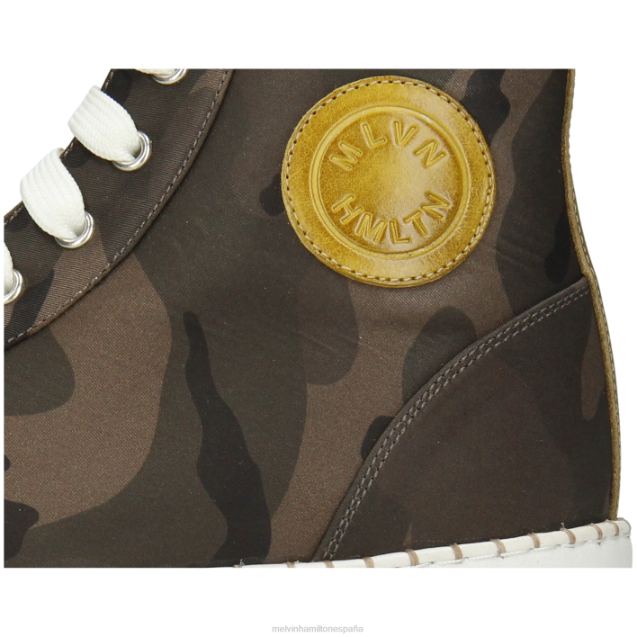 nuri 3 mujer Melvin & Hamilton caqui JRT41840 zapatillas