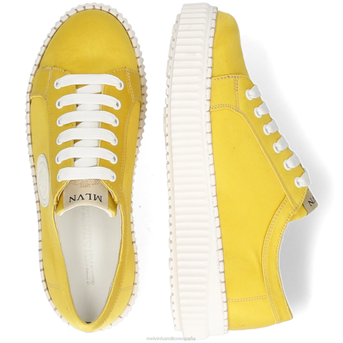 nuri 5 mujer Melvin & Hamilton amarillo JRT41798 zapatillas