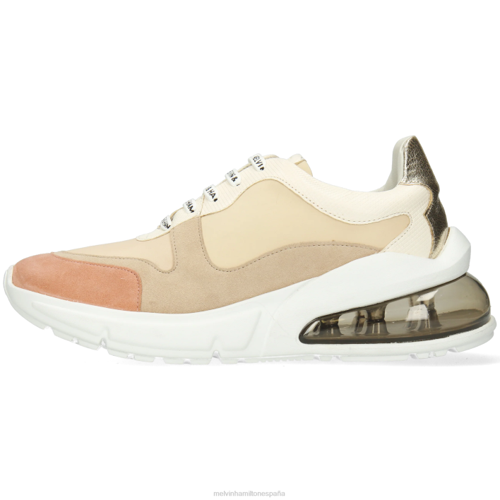 pamela 4 mujer Melvin & Hamilton beige JRT41817 zapatillas
