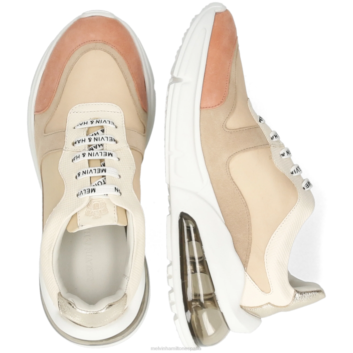 pamela 4 mujer Melvin & Hamilton beige JRT41817 zapatillas
