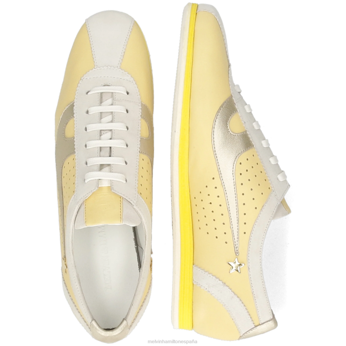 perla 1 mujer Melvin & Hamilton amarillo JRT41801 zapatillas
