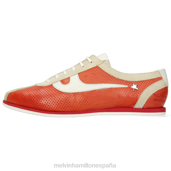 perla 1 mujer Melvin & Hamilton rojo JRT41871 zapatillas