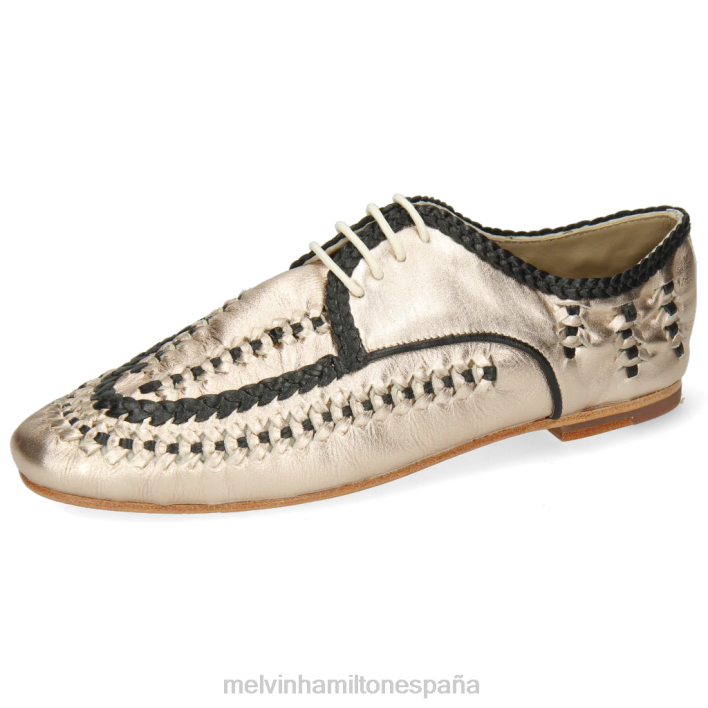 Aviana 2 mujer Melvin & Hamilton oro JRT41531 zapatos derby