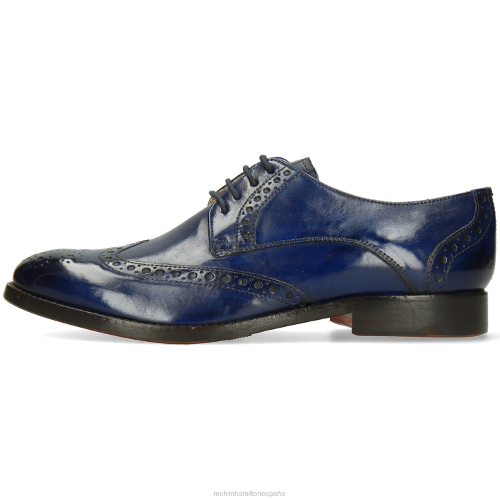 amelia 3 mujer Melvin & Hamilton azul JRT41499 zapatos derby