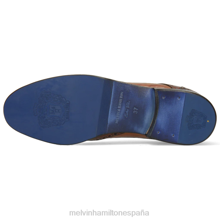 amelia 3 mujer Melvin & Hamilton marrón JRT41519 zapatos derby