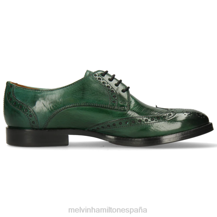 amelia 3 mujer Melvin & Hamilton verde JRT41518 zapatos derby