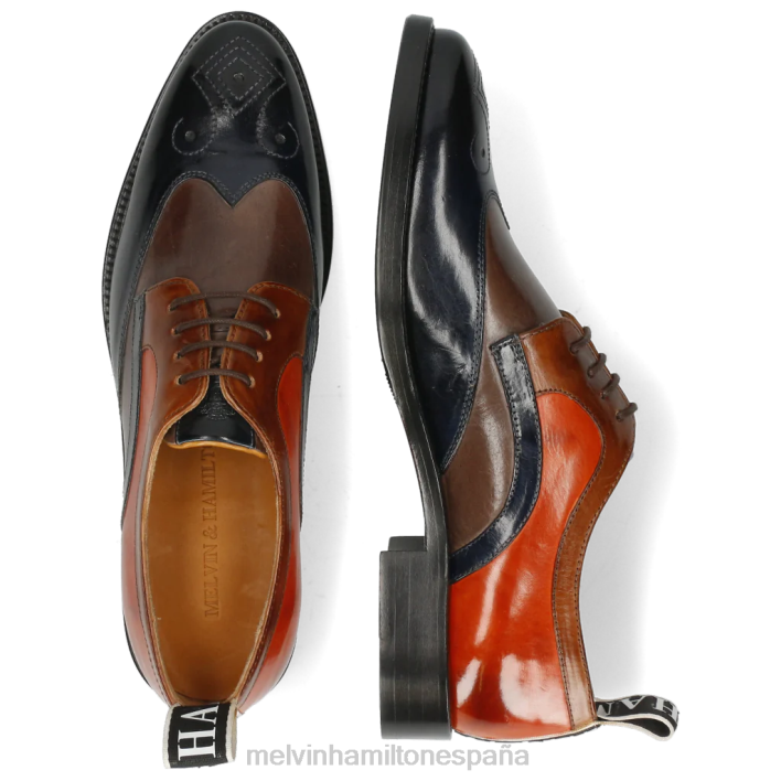 betty 16 mujer Melvin & Hamilton multi JRT41527 zapatos derby