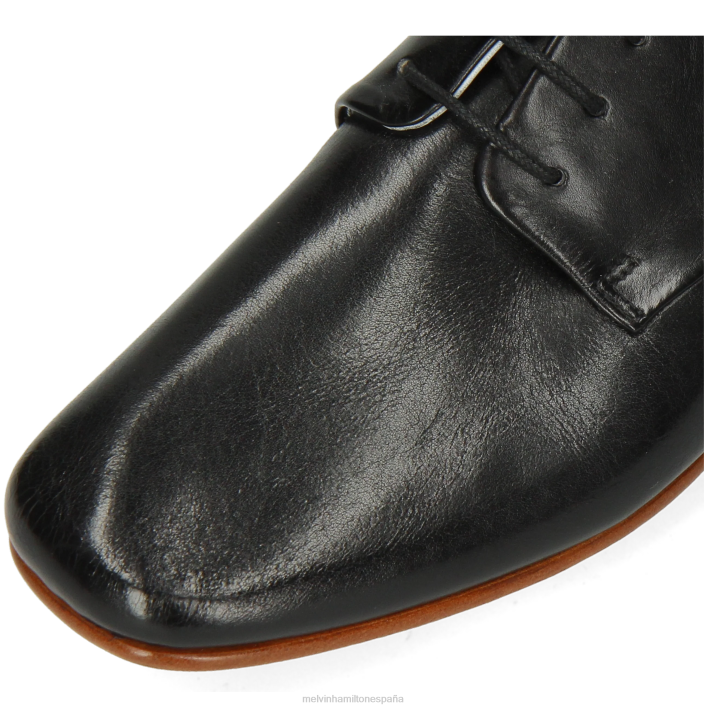 camilla 5 mujer Melvin & Hamilton negro JRT41512 zapatos derby