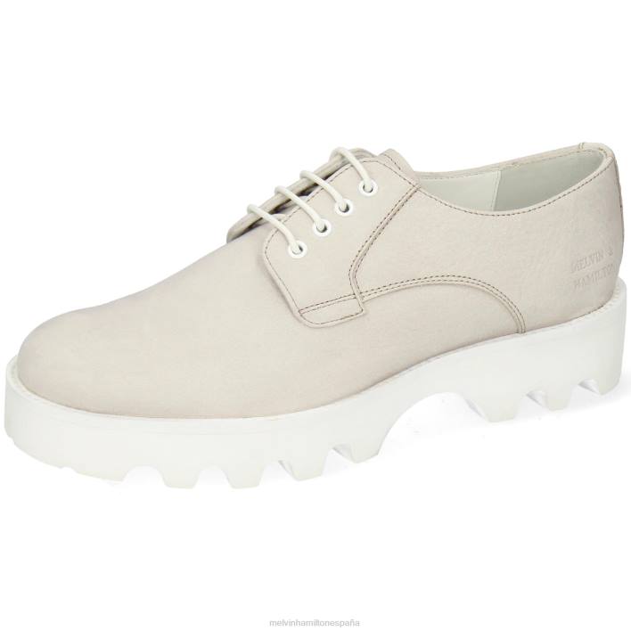 jade 13 mujer Melvin & Hamilton gris JRT41525 zapatos derby
