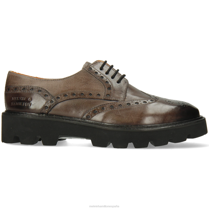 jenny 6 mujer Melvin & Hamilton gris JRT41503 zapatos derby
