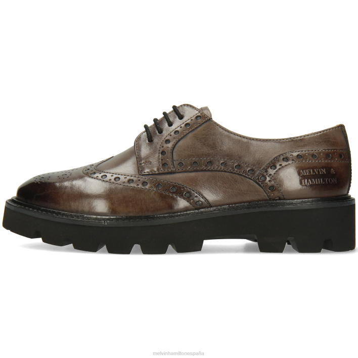 jenny 6 mujer Melvin & Hamilton gris JRT41503 zapatos derby