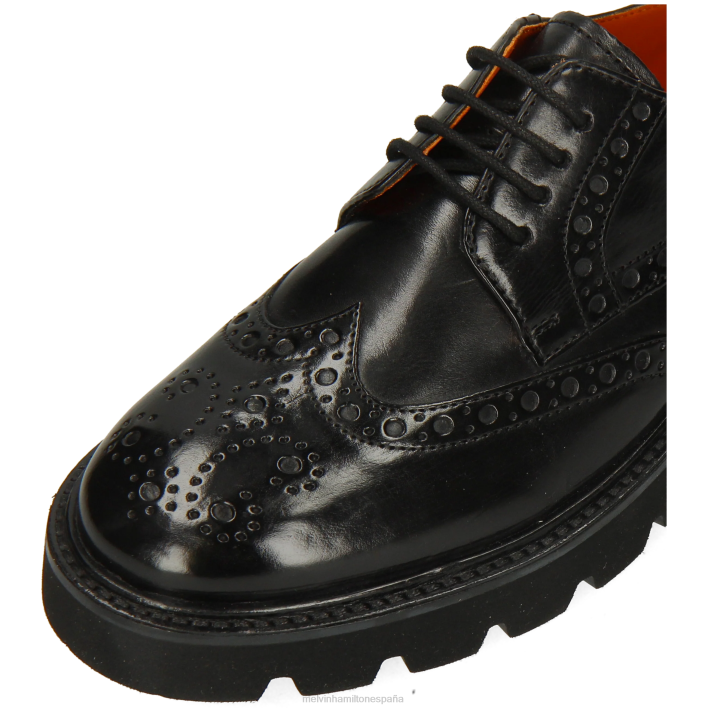 jenny 6 mujer Melvin & Hamilton negro JRT41500 zapatos derby