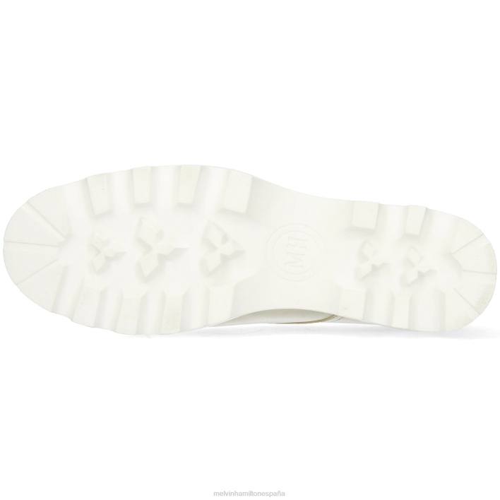 mega 21 mujer Melvin & Hamilton blanco JRT41514 zapatos derby