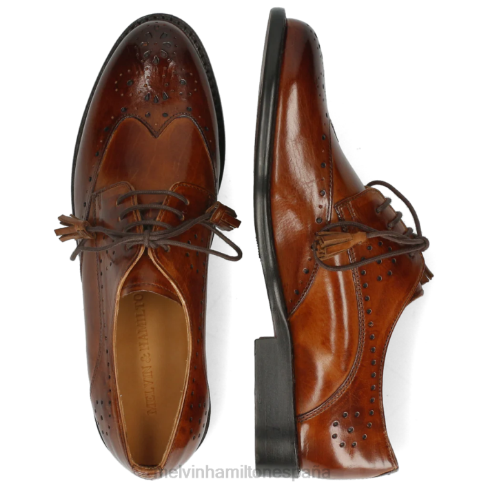 selina 41 mujer Melvin & Hamilton marrón JRT41516 zapatos derby