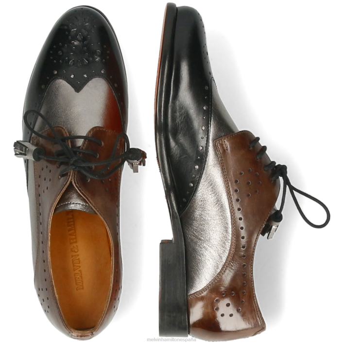 selina 41 mujer Melvin & Hamilton multi JRT41508 zapatos derby