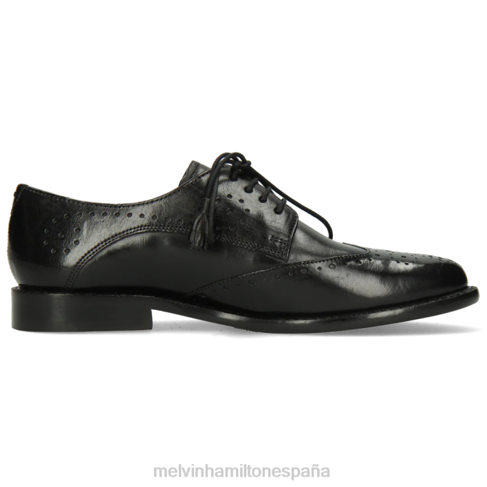 selina 41 mujer Melvin & Hamilton negro JRT41528 zapatos derby