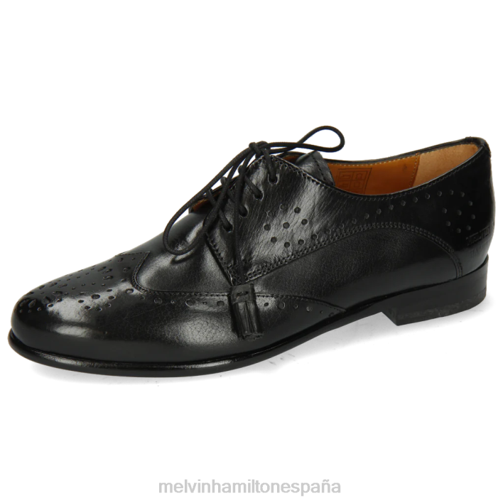selina 41 mujer Melvin & Hamilton negro JRT41532 zapatos derby