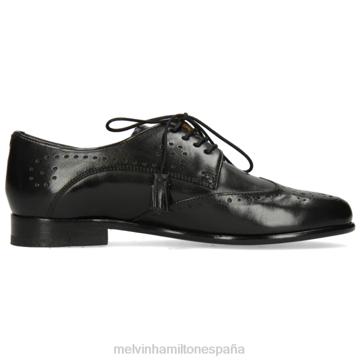 selina 41 mujer Melvin & Hamilton negro JRT41532 zapatos derby