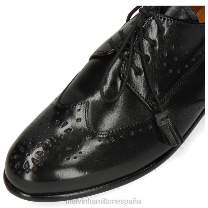 selina 41 mujer Melvin & Hamilton negro JRT41532 zapatos derby