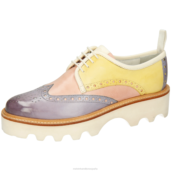 selina 84 mujer Melvin & Hamilton multi JRT41509 zapatos derby
