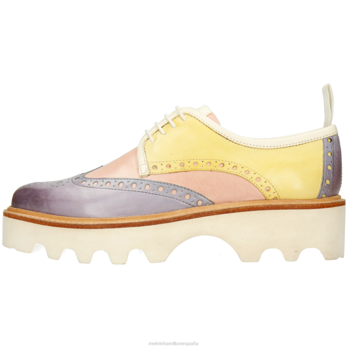 selina 84 mujer Melvin & Hamilton multi JRT41509 zapatos derby