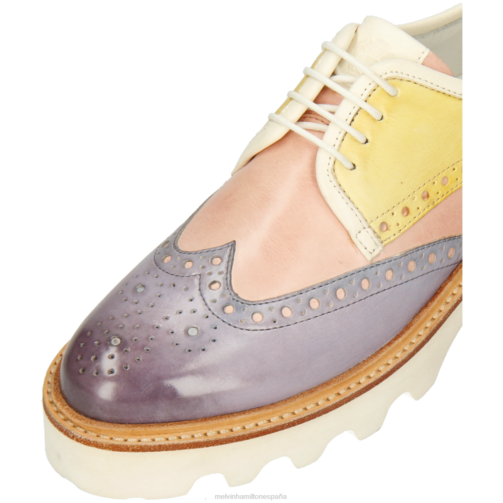 selina 84 mujer Melvin & Hamilton multi JRT41509 zapatos derby
