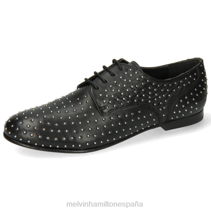 sonia 10 mujer Melvin & Hamilton negro JRT41522 zapatos derby