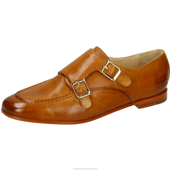 escarlata 68 mujer Melvin & Hamilton marrón claro JRT41480 zapatos monje