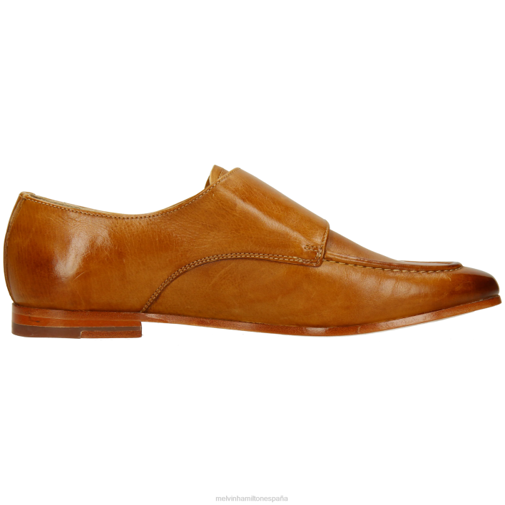 escarlata 68 mujer Melvin & Hamilton marrón claro JRT41480 zapatos monje