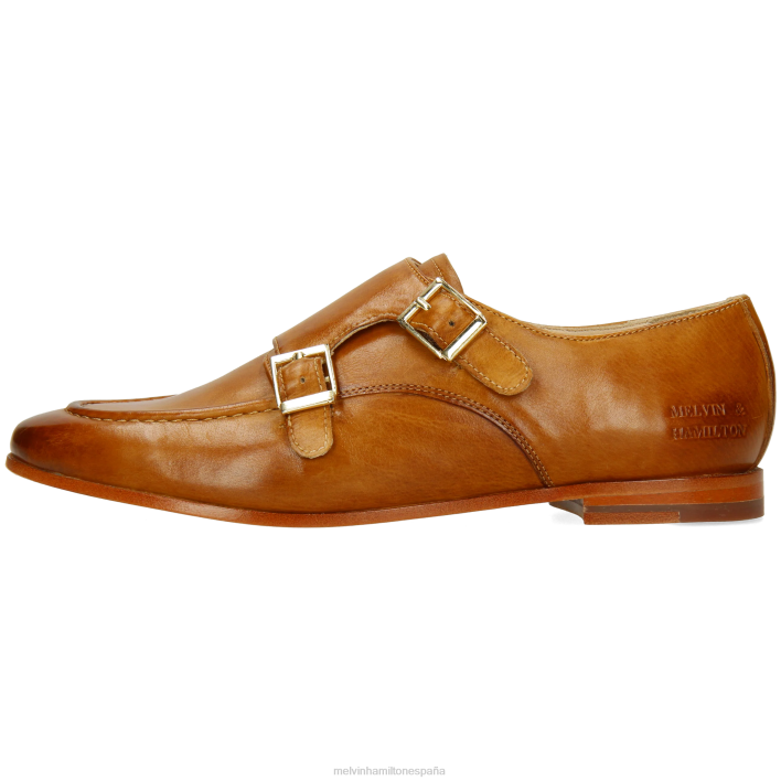 escarlata 68 mujer Melvin & Hamilton marrón claro JRT41480 zapatos monje