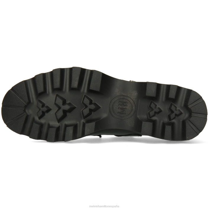 jade 14 mujer Melvin & Hamilton negro JRT41497 zapatos monje