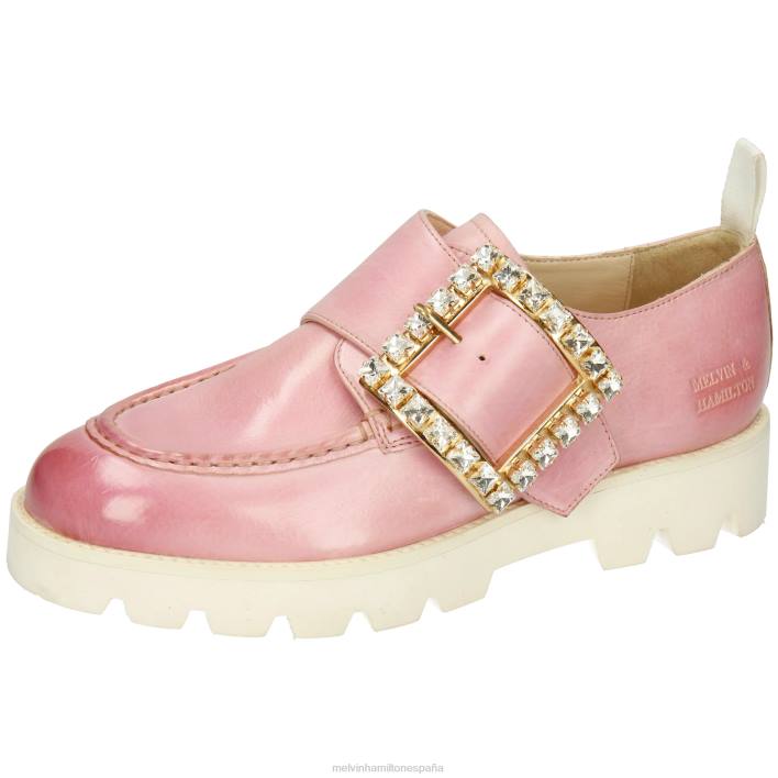 jade 51 mujer Melvin & Hamilton rosa JRT41485 zapatos monje