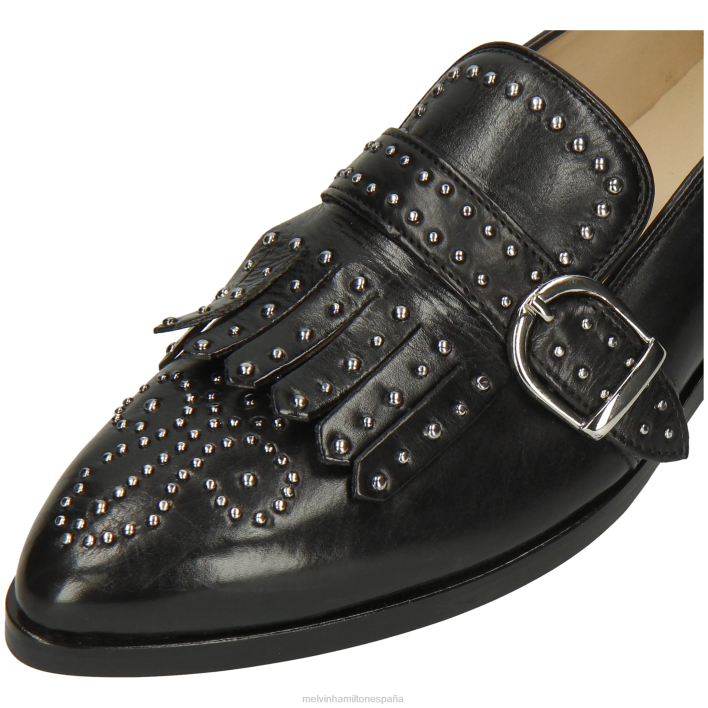 jesus 26 mujer Melvin & Hamilton negro JRT41481 zapatos monje