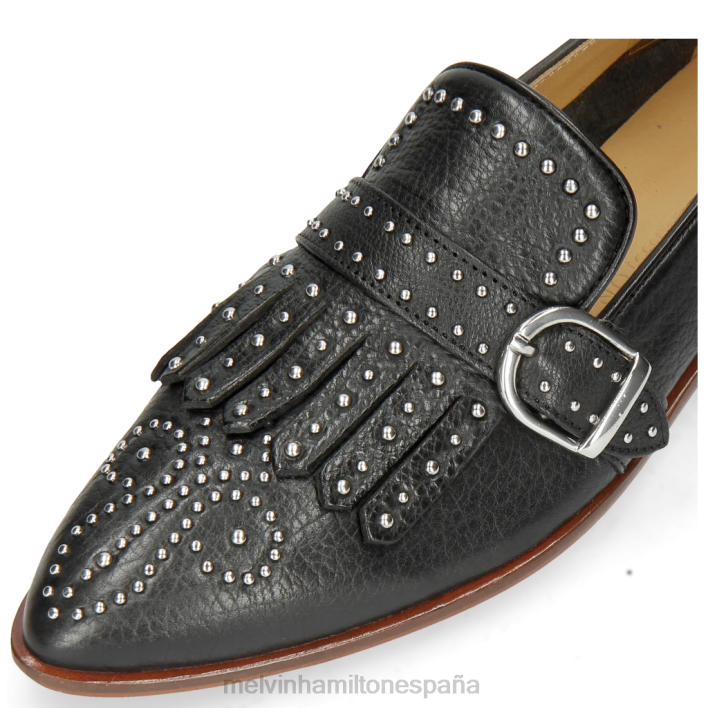 jesus 26 mujer Melvin & Hamilton negro JRT41494 zapatos monje