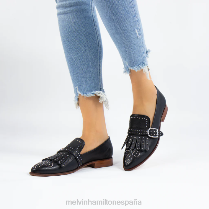 jesus 26 mujer Melvin & Hamilton negro JRT41494 zapatos monje